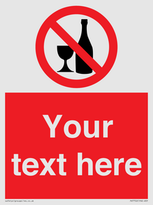 Custom prohibition no alcohol